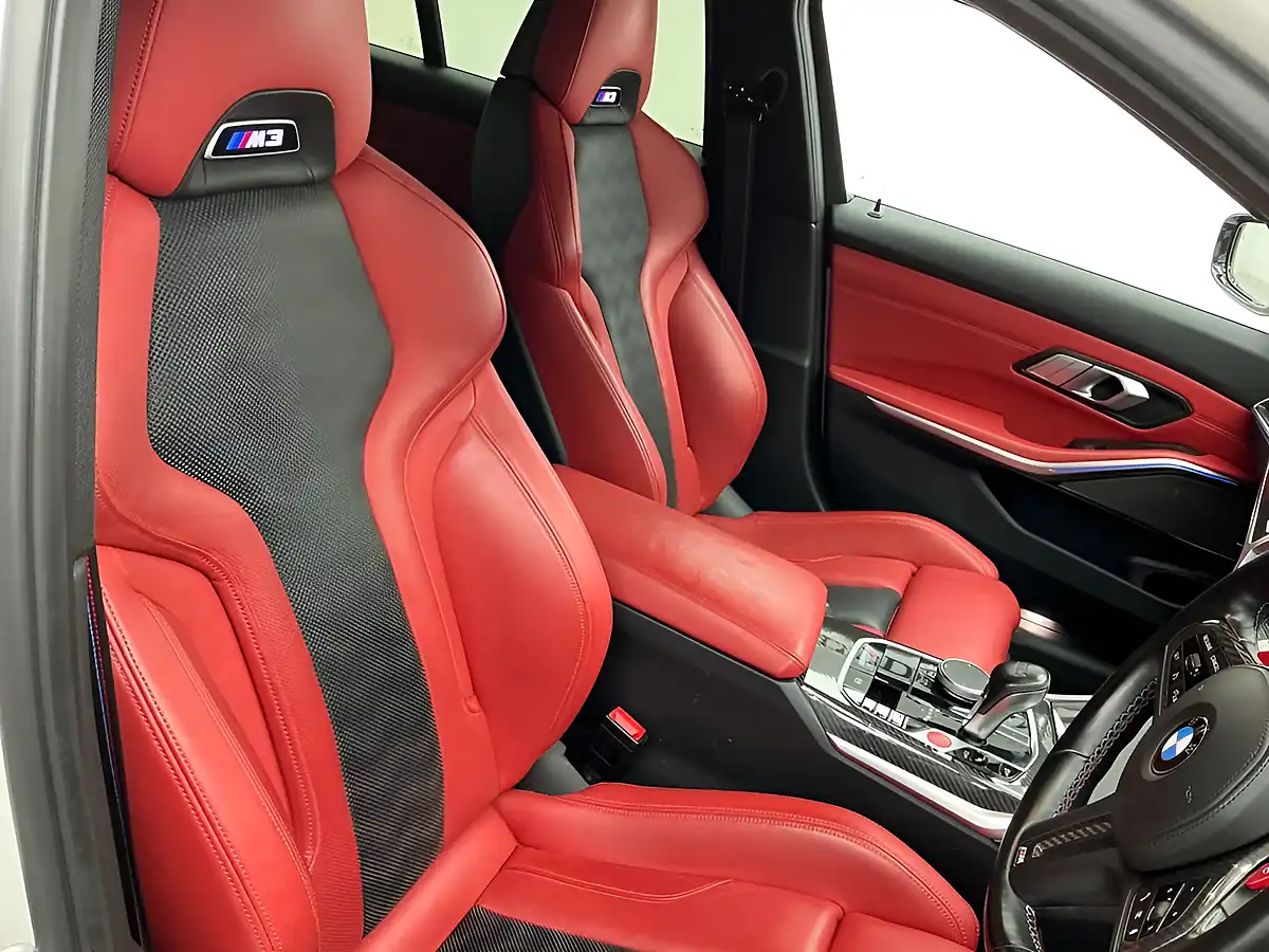 Used 2022 BMW M3 Competition White - Interior and Exterior details 10