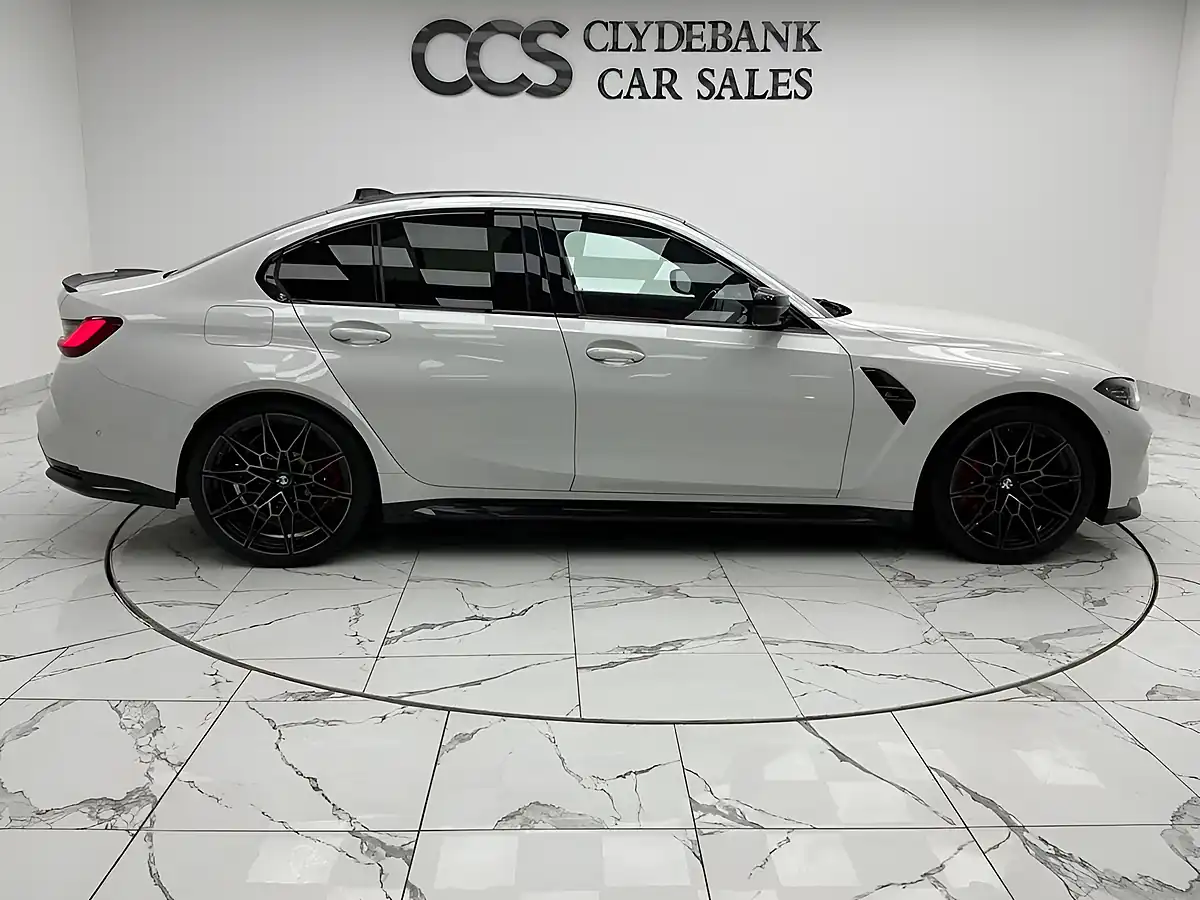 Used 2022 BMW M3 Competition White - Interior and Exterior details 2
