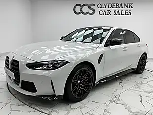 Used 2022 BMW M3 Competition White - Interior and Exterior details 3