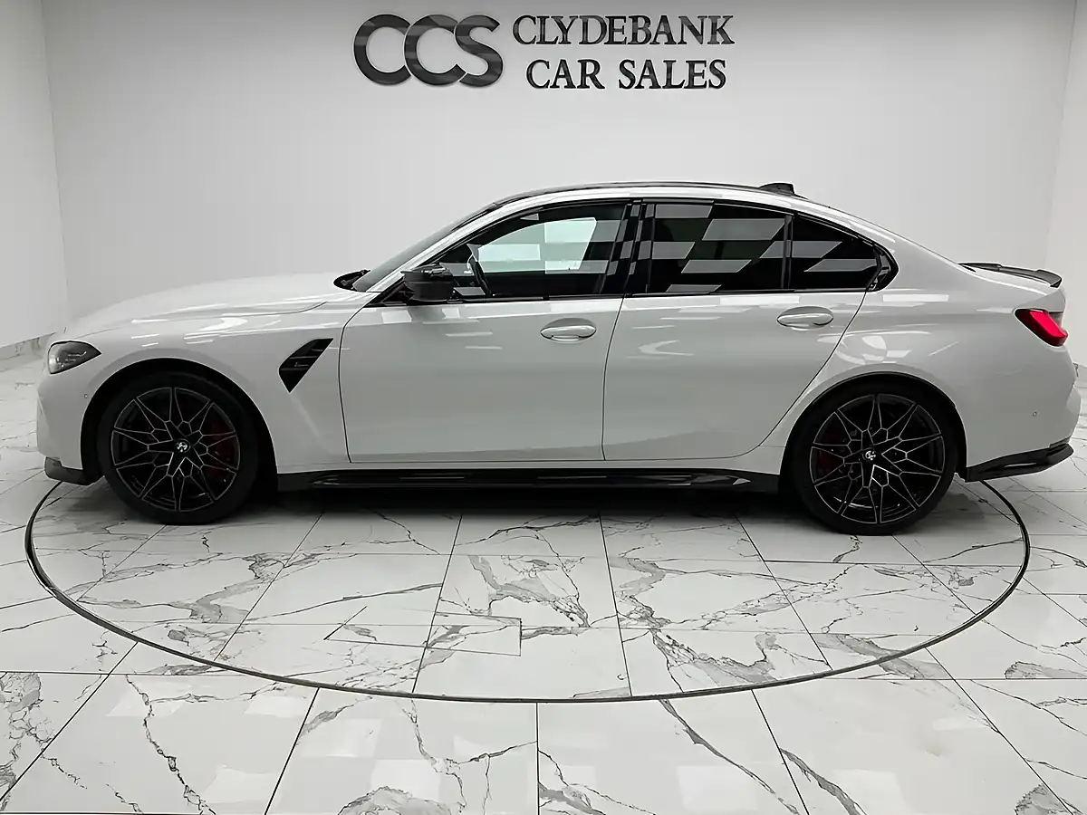 Used 2022 BMW M3 Competition White - Interior and Exterior details 4