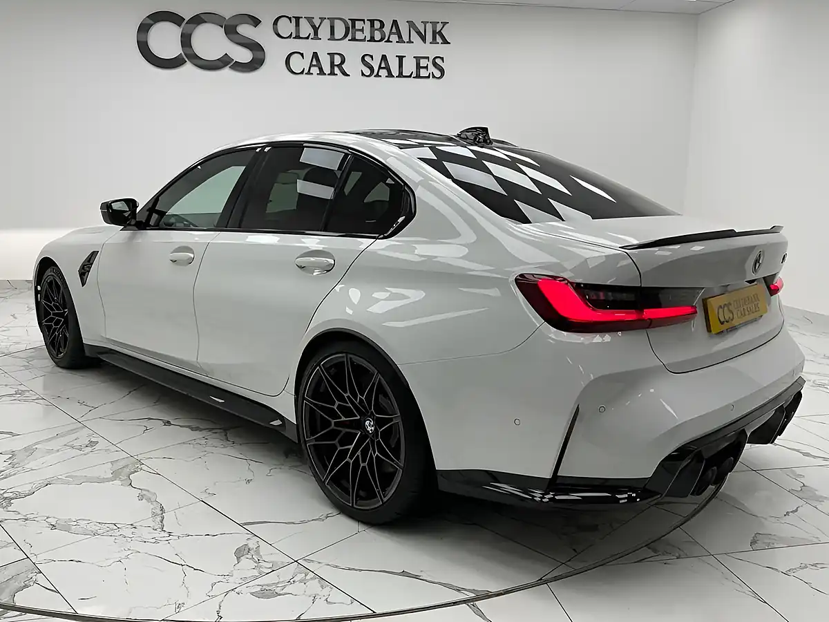 Used 2022 BMW M3 Competition White - Interior and Exterior details 5