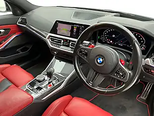 Used 2022 BMW M3 Competition White - Interior and Exterior details 9