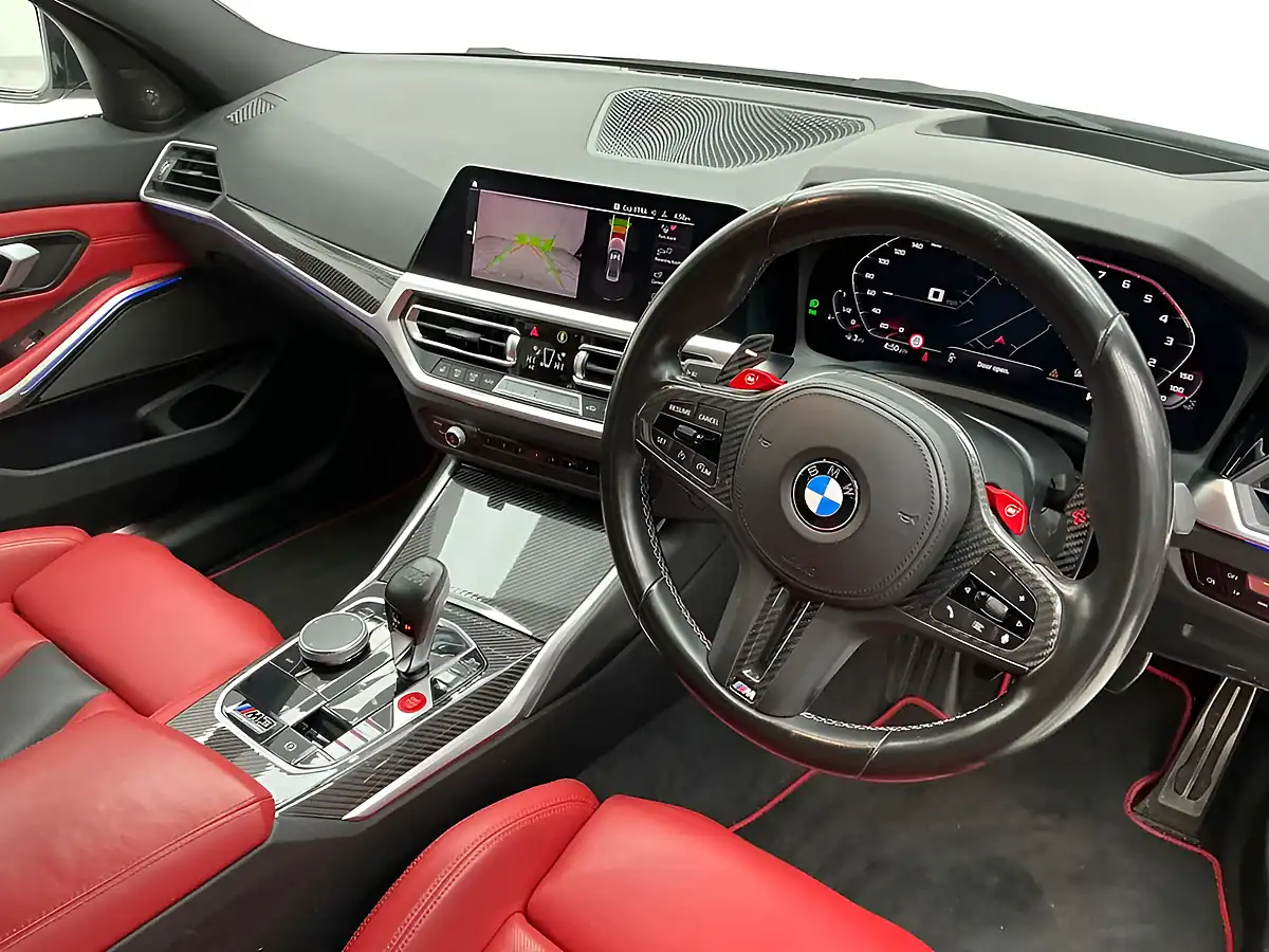Used 2022 BMW M3 Competition White - Interior and Exterior details 9