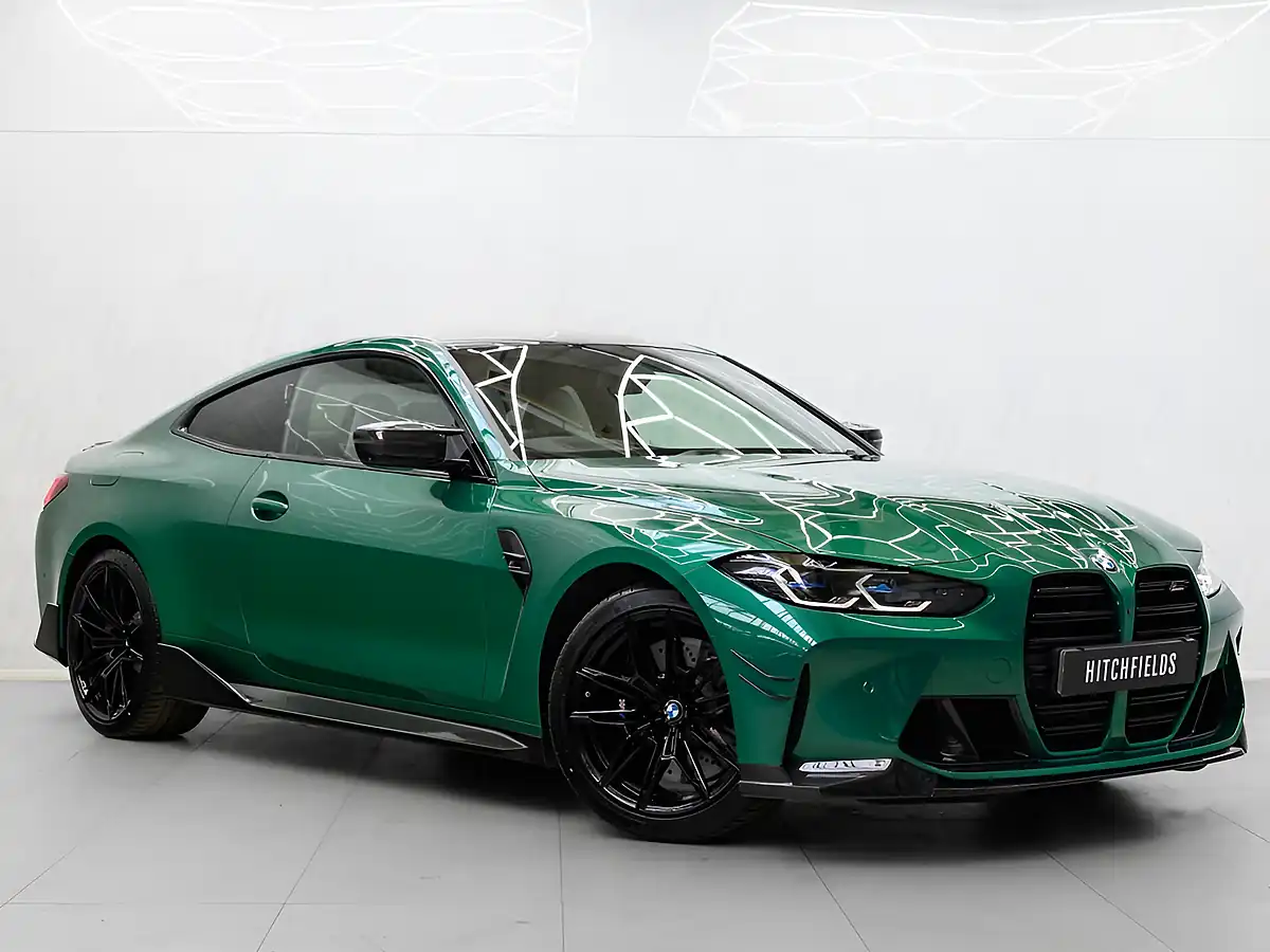 Used 2022 BMW M4 Competition Green - Front View
