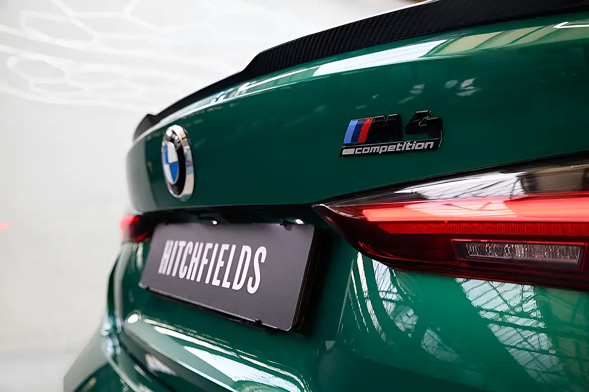 Used 2022 BMW M4 Competition Green - Interior and Exterior details 10