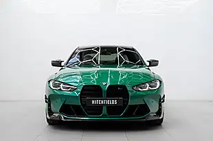Used 2022 BMW M4 Competition Green - Interior and Exterior details 4