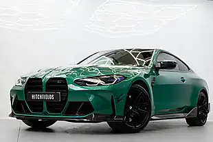 Used 2022 BMW M4 Competition Green - Interior and Exterior details 5
