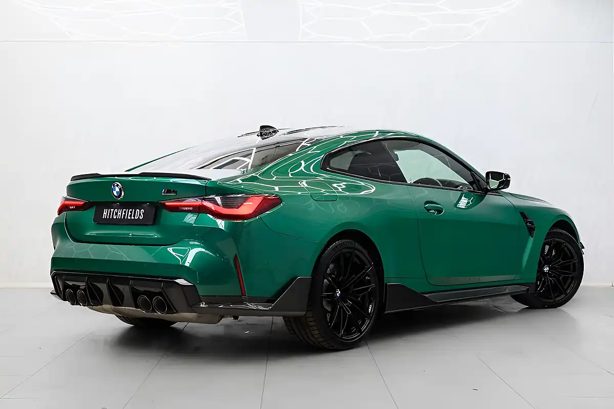 Used 2022 BMW M4 Competition Green - Interior and Exterior details 7