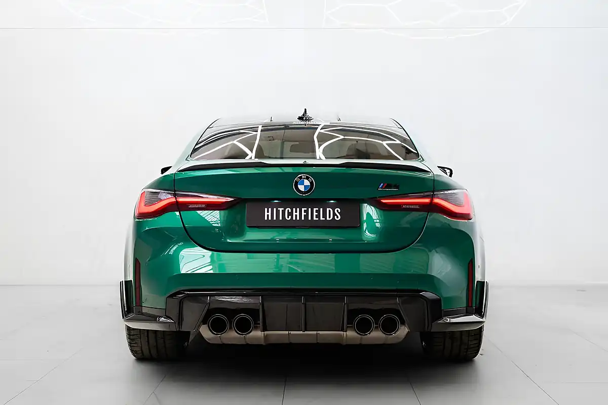 Used 2022 BMW M4 Competition Green - Interior and Exterior details 8