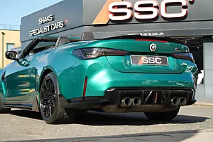 Used 2022 BMW M4 Competition Green - Interior and Exterior details 14