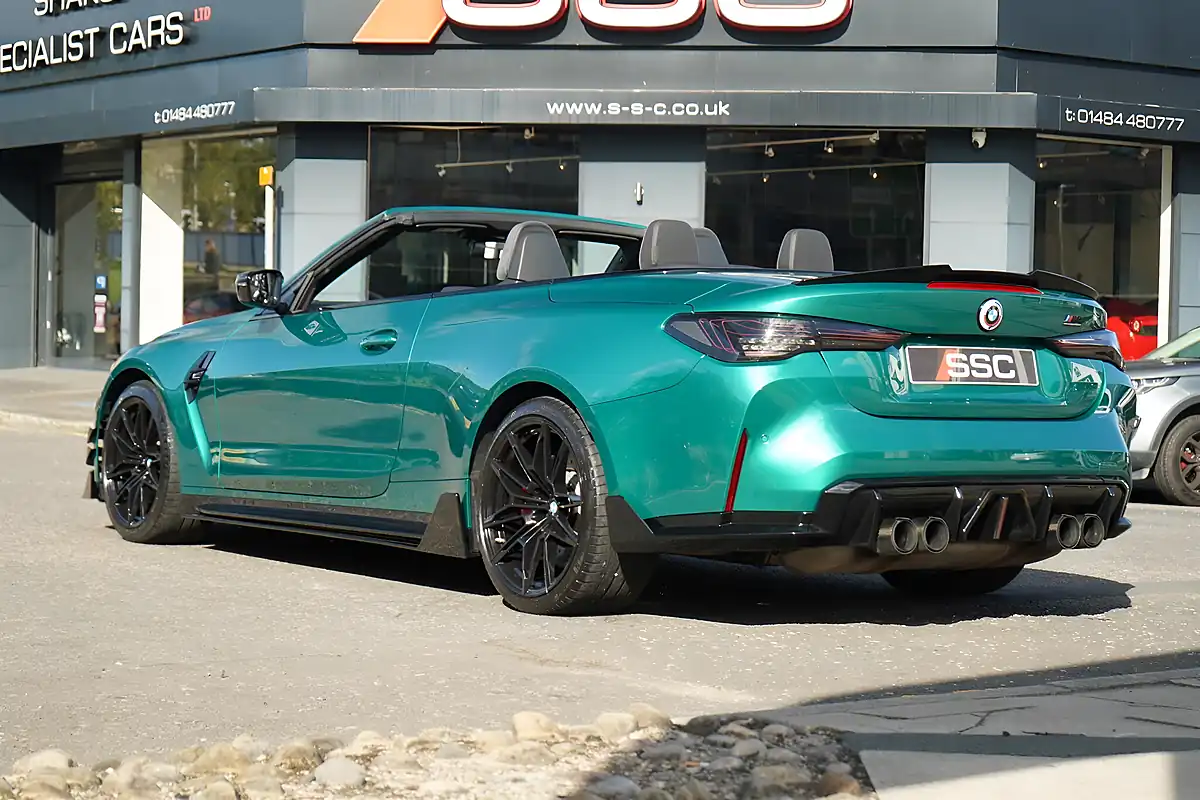 Used 2022 BMW M4 Competition Green - Interior and Exterior details 2