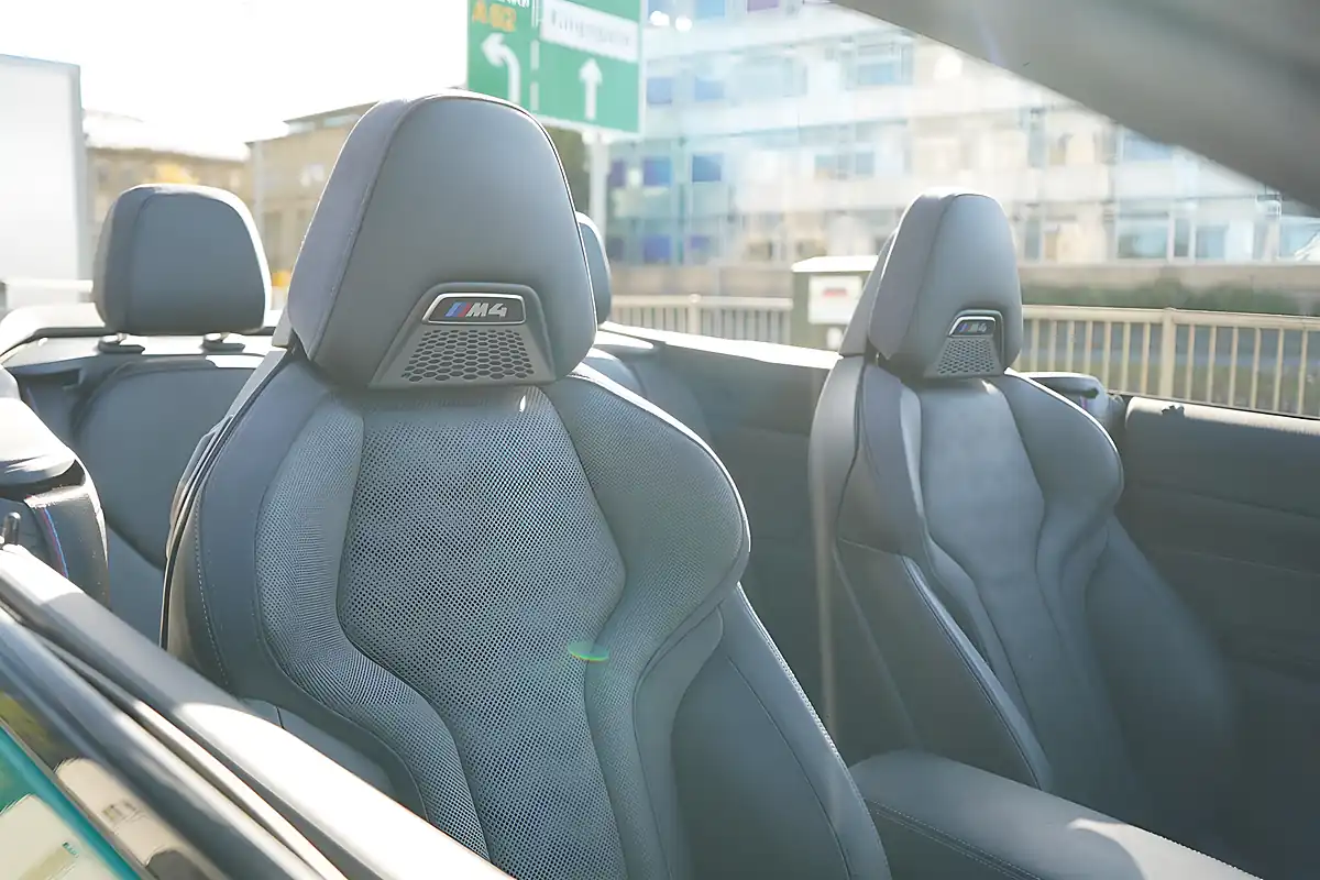 Used 2022 BMW M4 Competition Green - Interior and Exterior details 3