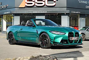 Used 2022 BMW M4 Competition Green - Interior and Exterior details 4