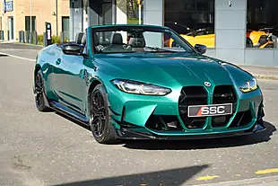 Used 2022 BMW M4 Competition Green - Interior and Exterior details 5