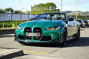 Used 2022 BMW M4 Competition Green - Interior and Exterior details 8