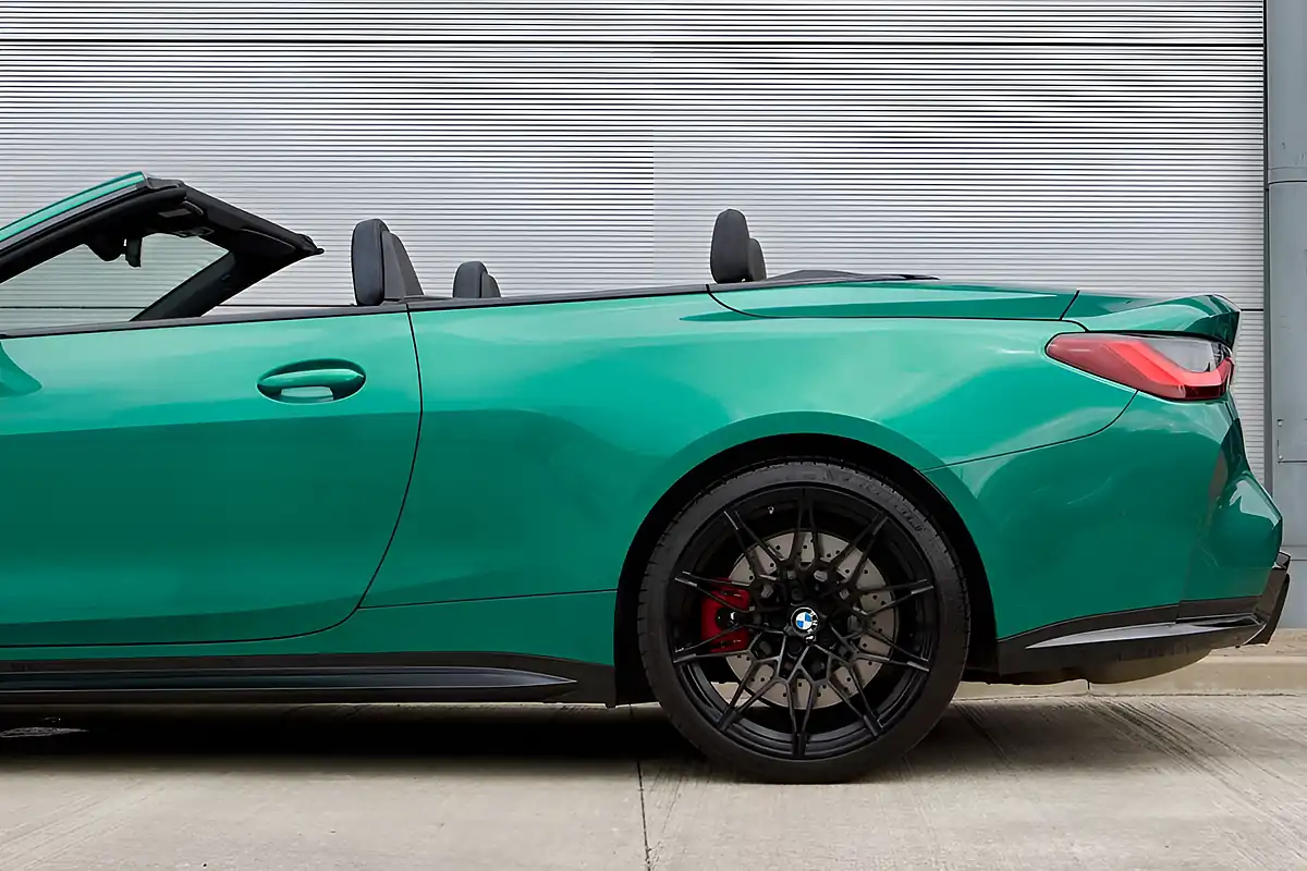 Used 2022 BMW M4 Competition Green - Interior and Exterior details 18