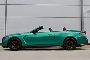 Used 2022 BMW M4 Competition Green - Interior and Exterior details 2