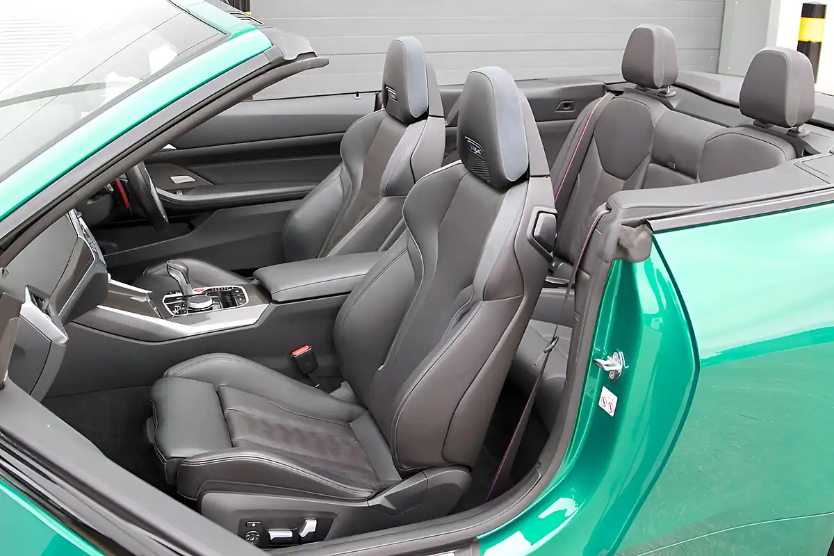Used 2022 BMW M4 Competition Green - Interior and Exterior details 5