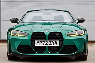 Used 2022 BMW M4 Competition Green - Interior and Exterior details 8