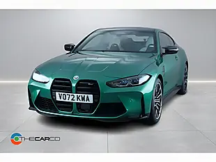 Used 2022 BMW M4 Competition Green - Interior and Exterior details 4