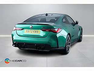 Used 2022 BMW M4 Competition Green - Interior and Exterior details 5