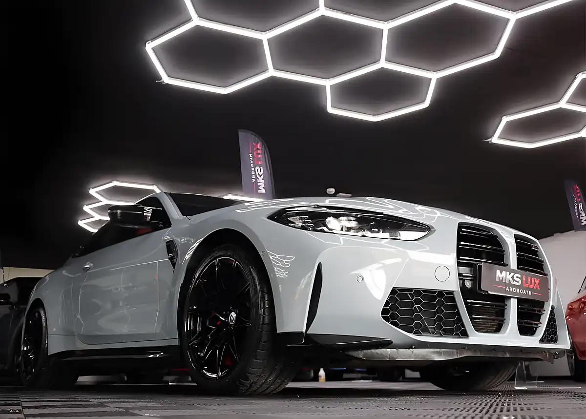 Used 2022 BMW M4 Competition Grey - Interior and Exterior details 2