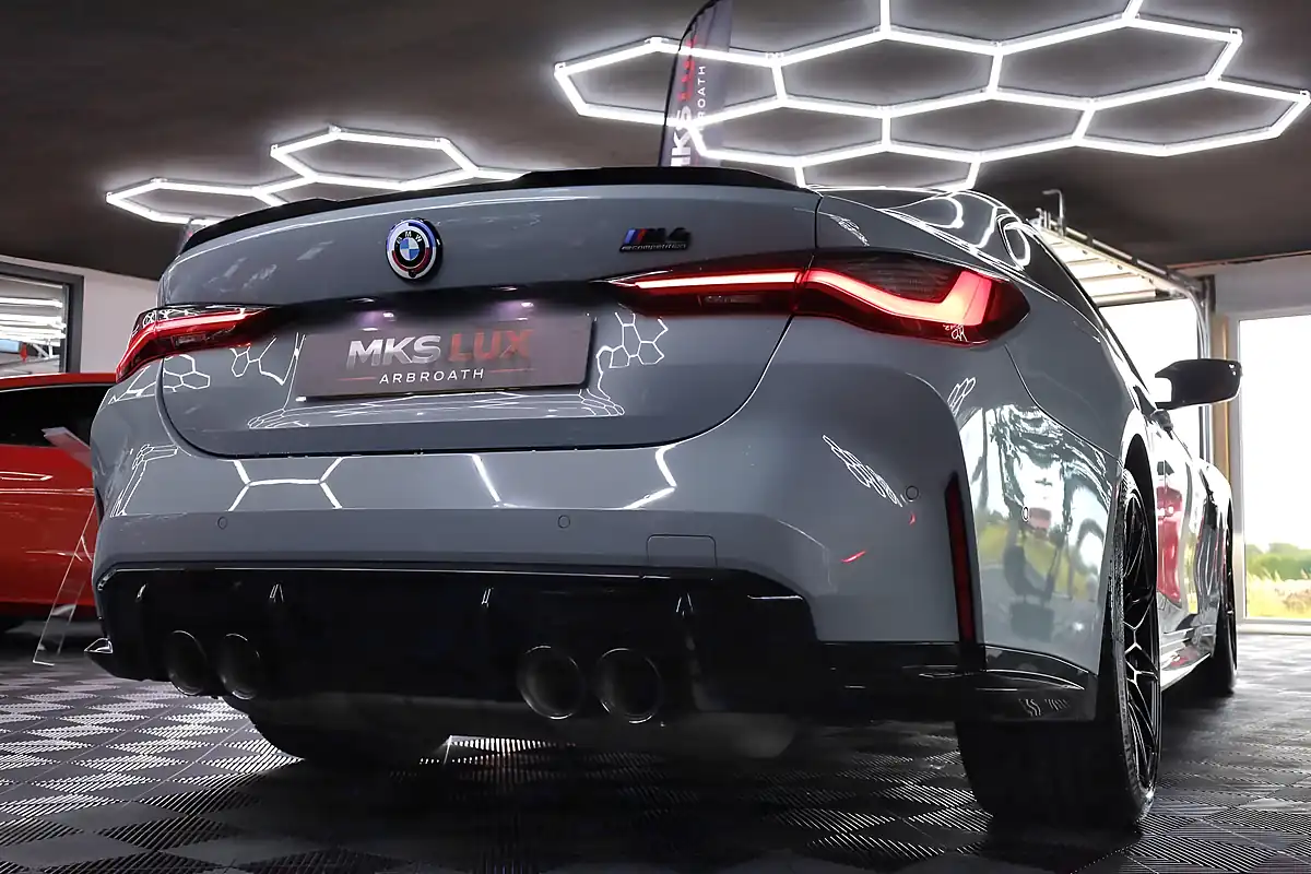 Used 2022 BMW M4 Competition Grey - Interior and Exterior details 4