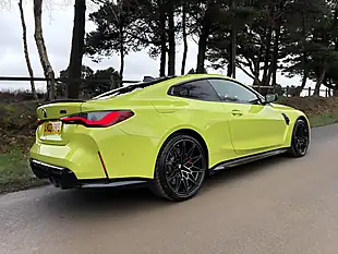Used 2022 BMW M4 Competition Yellow - Interior and Exterior details 15