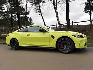 Used 2022 BMW M4 Competition Yellow - Interior and Exterior details 3