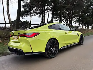 Used 2022 BMW M4 Competition Yellow - Interior and Exterior details 6