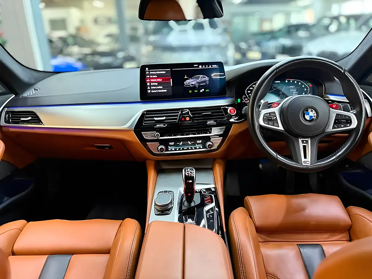 Used 2022 BMW M5 Competition Grey - Interior and Exterior details 12