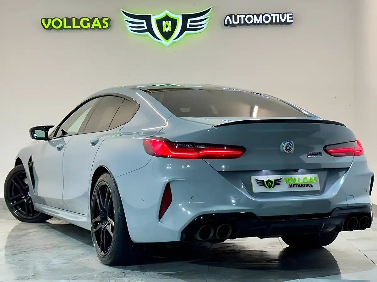 Used 2022 BMW M8 Gran Coupe Competition Brooklyn Grey - Interior and Exterior details 9