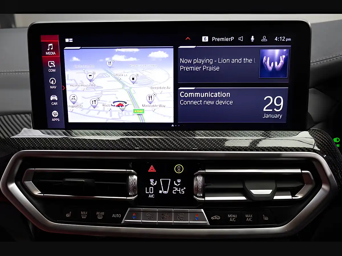Used 2022 BMW X3 M Competition Blue - Interior and Exterior details 14