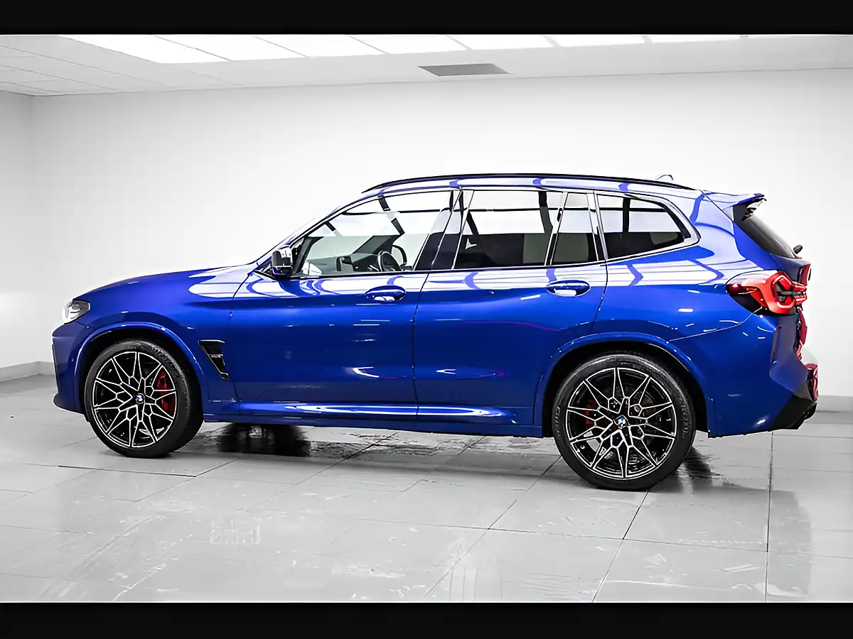 Used 2022 BMW X3 M Competition Blue - Interior and Exterior details 3