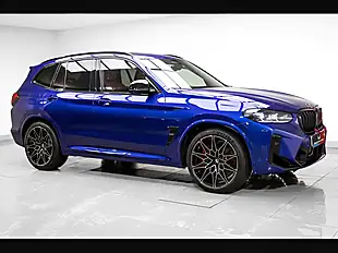Used 2022 BMW X3 M Competition Blue - Interior and Exterior details 5