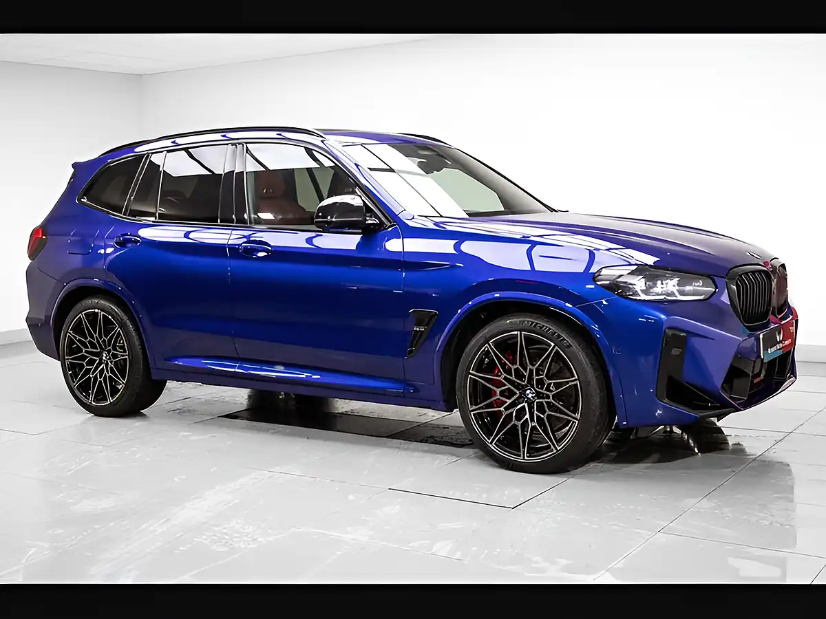 Used 2022 BMW X3 M Competition Blue - Interior and Exterior details 5