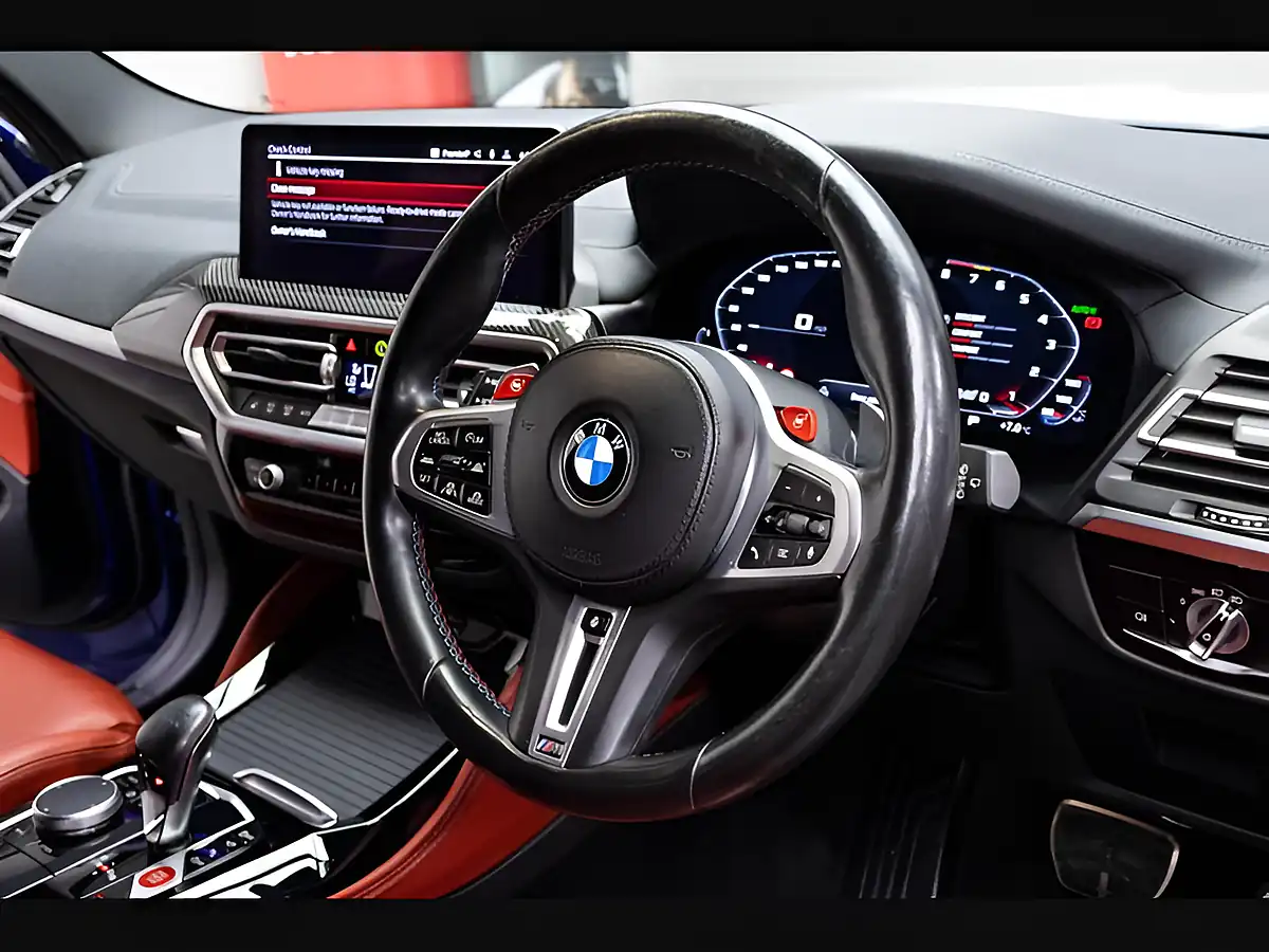 Used 2022 BMW X3 M Competition Blue - Interior and Exterior details 7