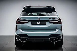 Used 2022 BMW X3 M Competition Brooklyn Grey - Interior and Exterior details 4