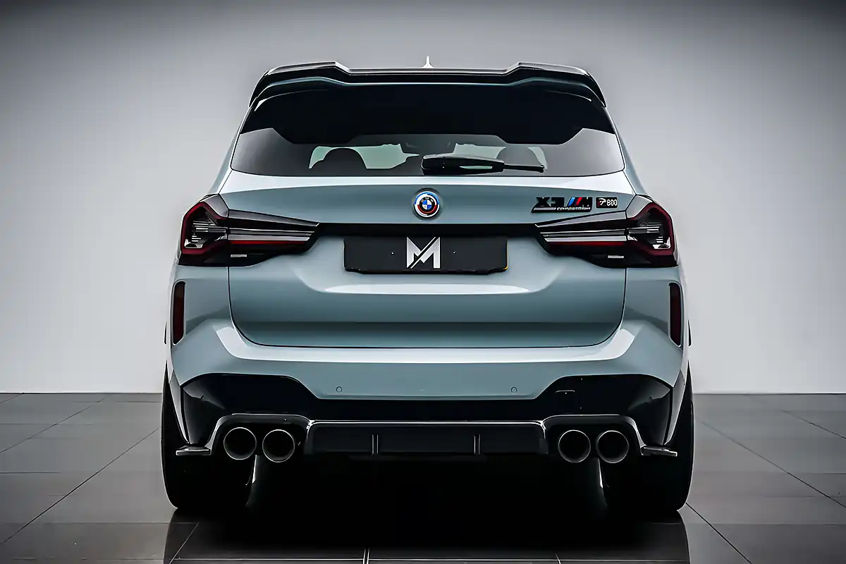 Used 2022 BMW X3 M Competition Brooklyn Grey - Interior and Exterior details 4