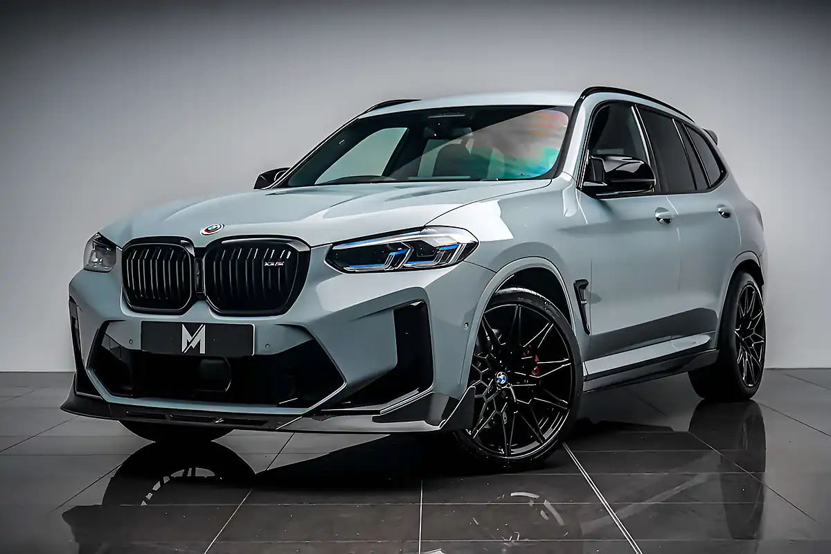 Used 2022 BMW X3 M Competition Brooklyn Grey - Interior and Exterior details 5
