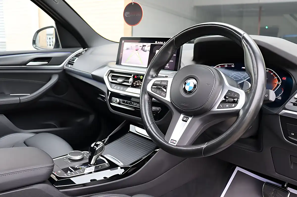 Used 2022 BMW X3 M Sport Alpine White - Interior and Exterior details 2