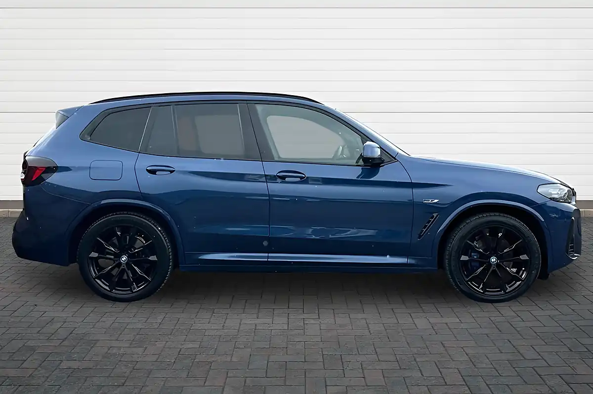 Used 2022 BMW X3 M Sport Blue - Interior and Exterior details 2