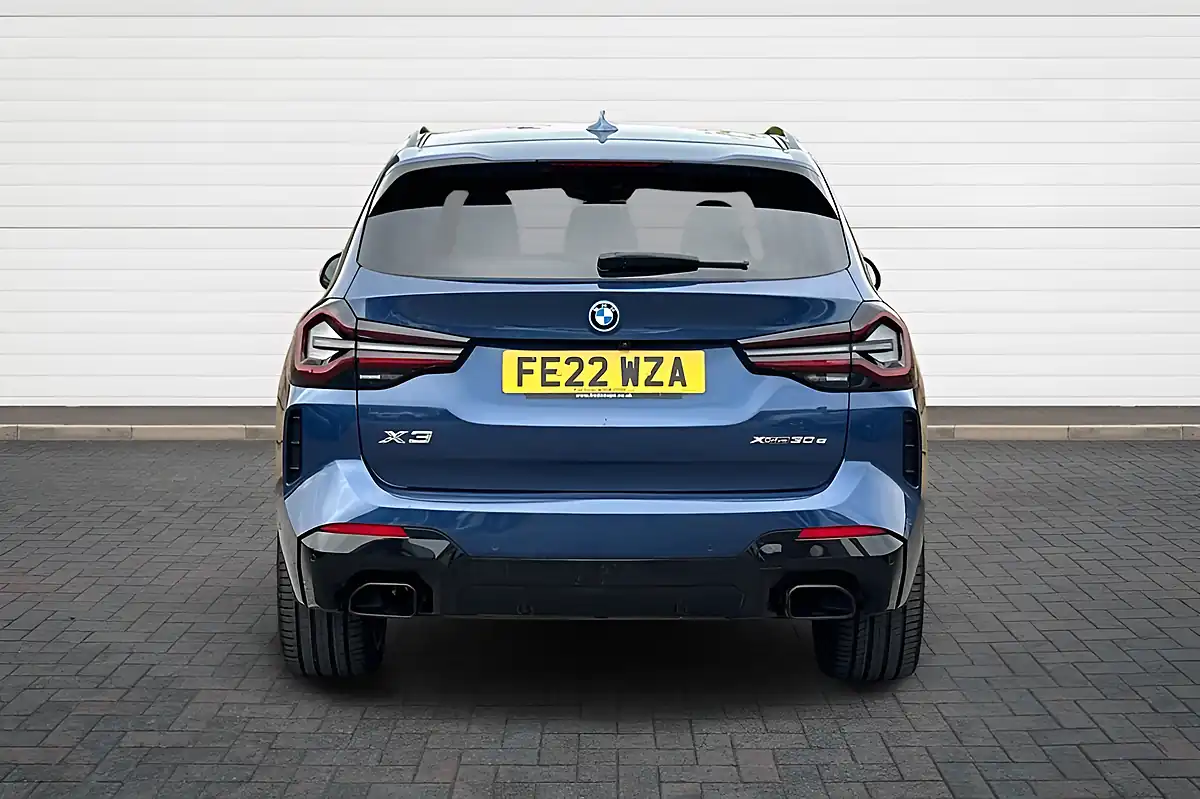 Used 2022 BMW X3 M Sport Blue - Interior and Exterior details 4