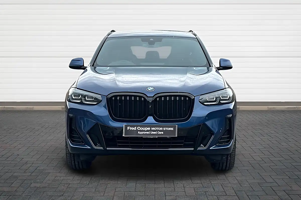 Used 2022 BMW X3 M Sport Blue - Interior and Exterior details 8