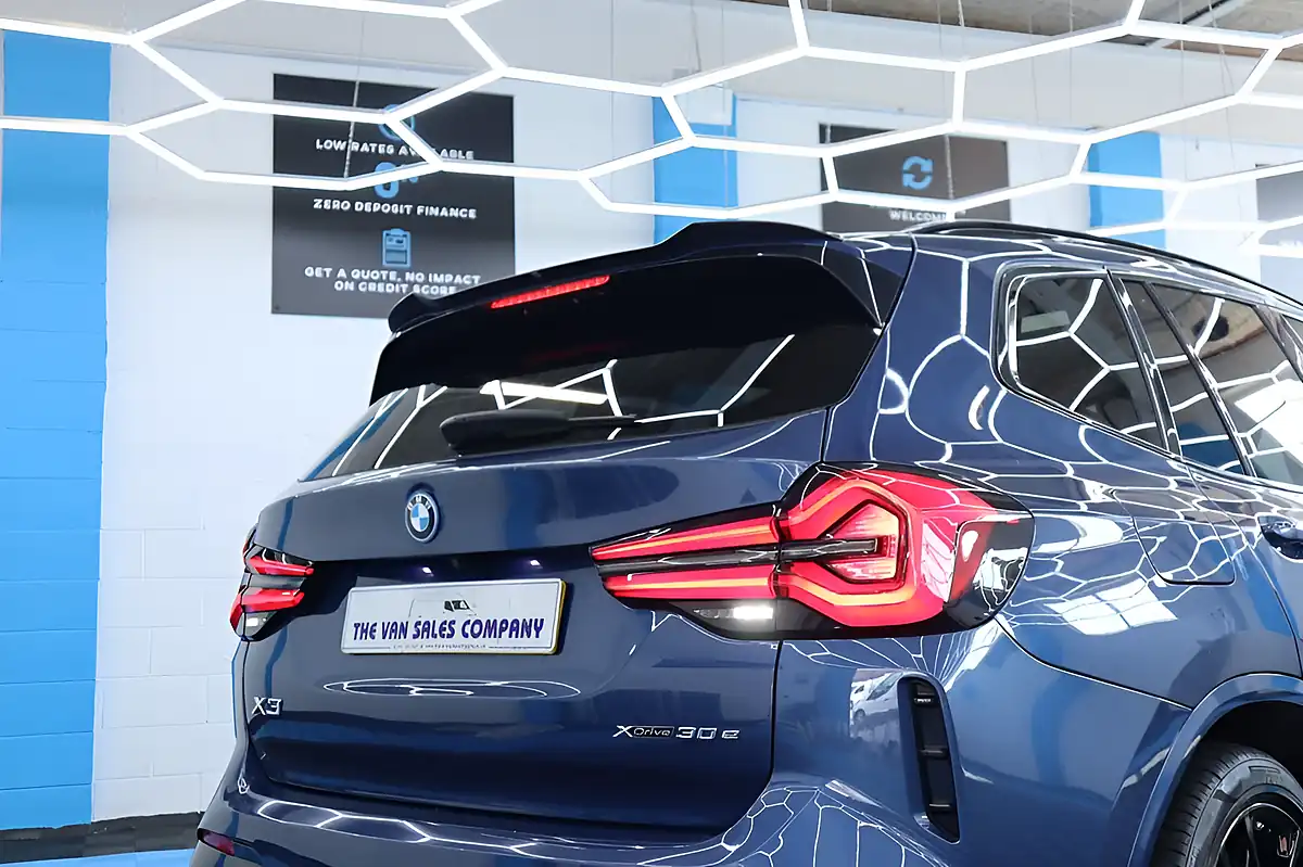 Used 2022 BMW X3 M Sport Blue - Interior and Exterior details 11