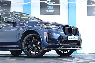 Used 2022 BMW X3 M Sport Blue - Interior and Exterior details 3