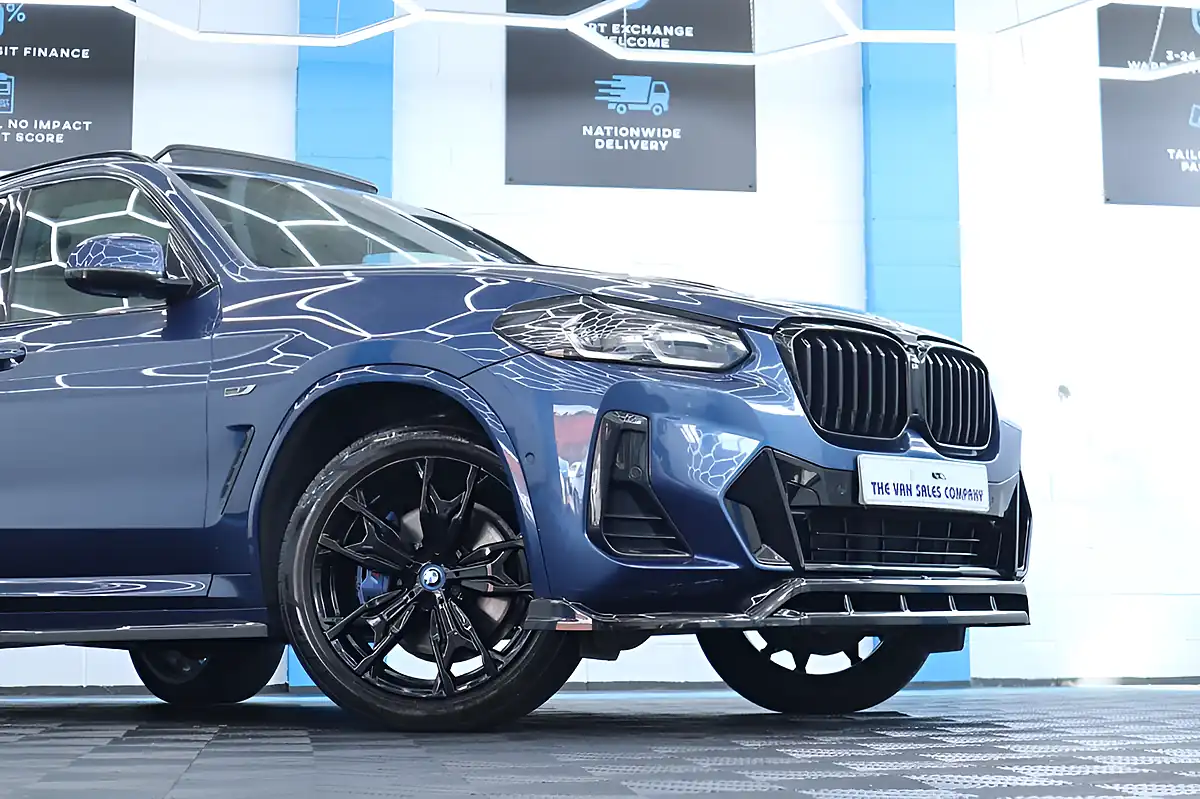 Used 2022 BMW X3 M Sport Blue - Interior and Exterior details 3