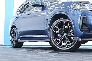 Used 2022 BMW X3 M Sport Blue - Interior and Exterior details 4
