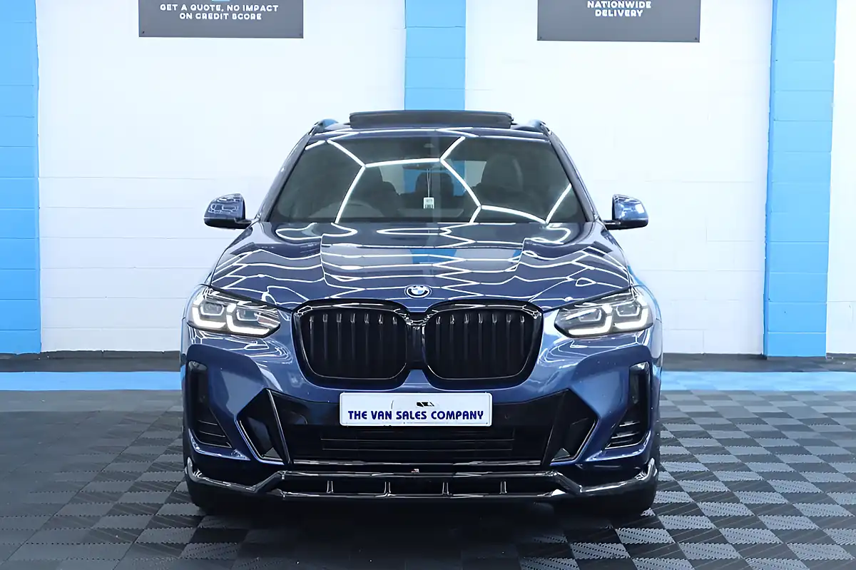 Used 2022 BMW X3 M Sport Blue - Interior and Exterior details 5