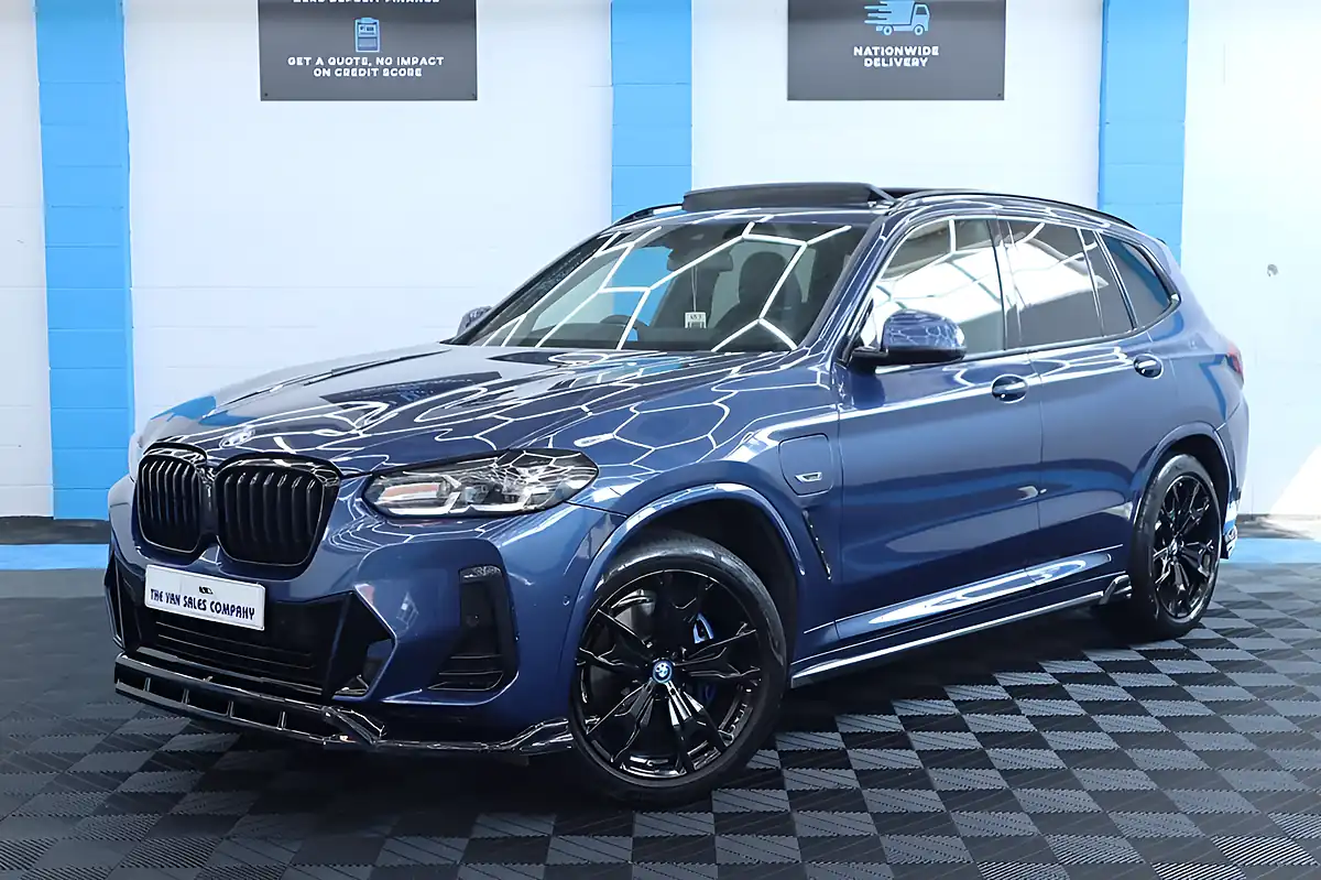 Used 2022 BMW X3 M Sport Blue - Interior and Exterior details 9